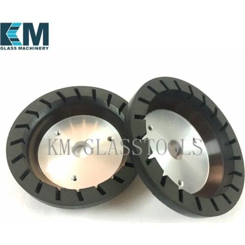 Free Shipping!KM Economy Beveller Resin wheels 150x22(or12)-16x10 #3,#4,#5,#6,Used for glass bevelling machine