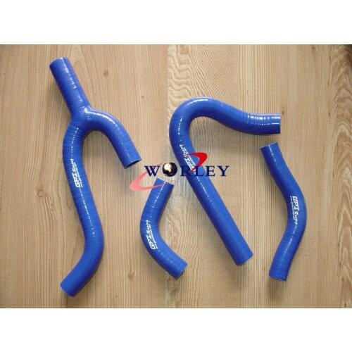 For KTM 250mxc 250 MXC silicone radiator hose kit, 1998-02 1999 2000 2001 2002 BLUE