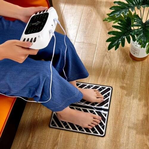 Electrical Muscle Relax Stimulator Therapy Massager 16 Pads Pulse Tens Acupuncture Pain Relief Cushion Massager