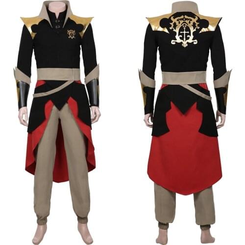 Castlevania Season 3-Trevor Belmont Cosplay Costume Halloween Carnival Outfits