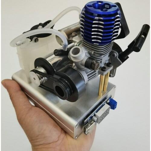 Level 15 12V Nitro Engine Generator Model with Cooling Fan (5V 1.5A USB Charging)