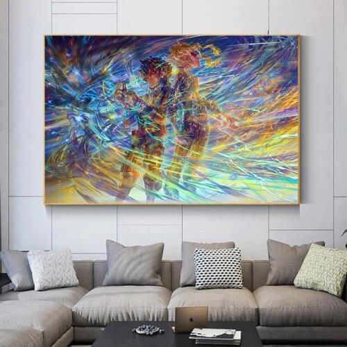 My Hero Academia Collection Colorful Artwork Anime Wall Scroll Decoration Poster Art Prints 50 x 70 cm,No Frame