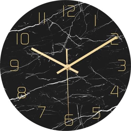 Luxury Marble 3D Wall Clock Modern Design Home Decor Clocks Bedroom Living Room Decoration Wall Ornament Reloj De Pared