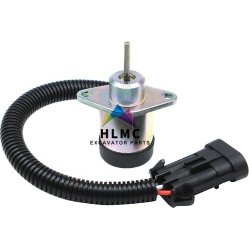 7000769 fuel shut off stop solenoid for Bobcat S160 S185 S205 Skid Steer Loader