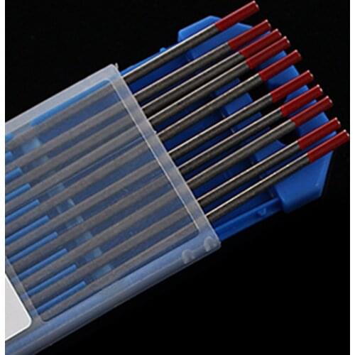 10pcs/Box WT20 Red Color Thorium Tungsten Electrode Head Tungsten Needle/rod For Welding Machine