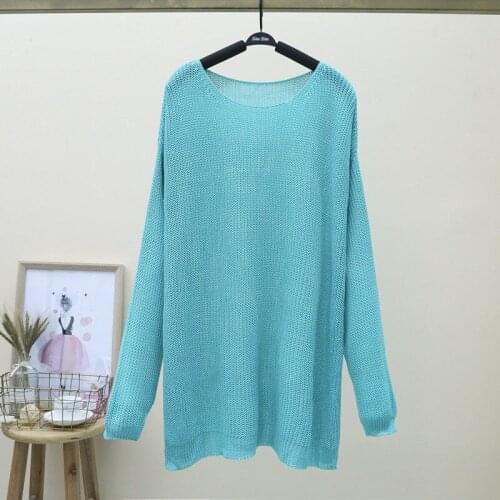 Cheap wholesale 2021 spring summer autumn new fashion casual warm nice women Sweater woman female OL knitted sweater Vy122