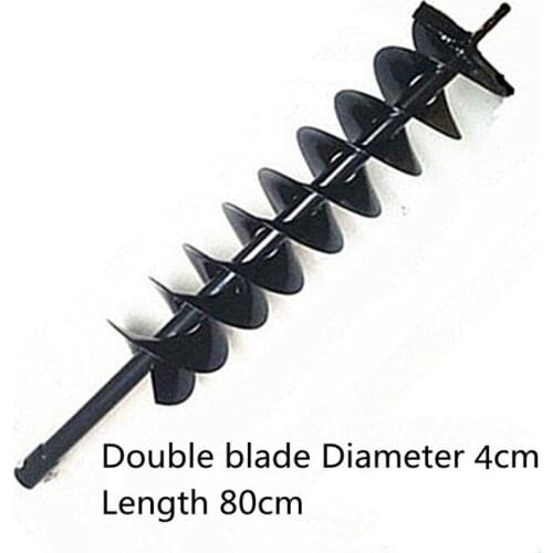 Double Earth drill bit,auger bits,drill bits -diameter 40mm,800MM long good quality factory sold