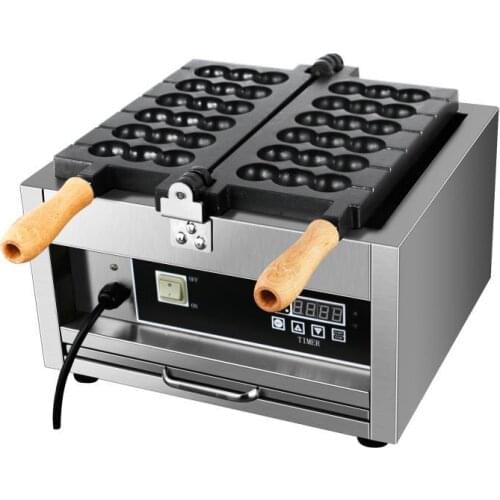 FY-1103L Electric Skewers Waffle Maker Spherical Pastry Oven Multi-Function Precision Temperature Control Scones Pan Grill