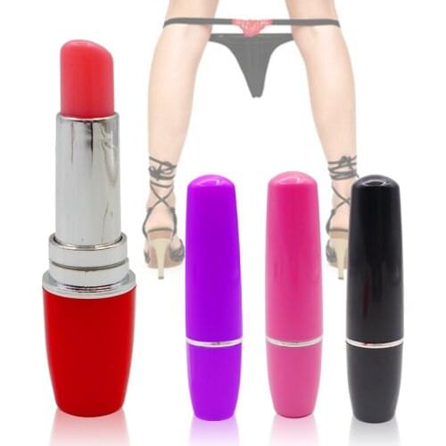 Hot Sale Mini Electric Bullet Vibrator Massager Lipsticks Vibrator Clitoris Stimulator Erotic Product Sex Toys for Woman