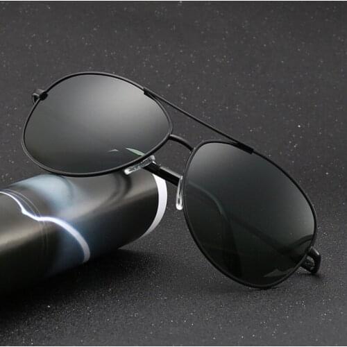 VWKTUUN Classic Polarized Sunglasses Men Women Twin Beams Coating Sunglass Pilot Style Eyewear UV400 Driving Fishing Glasses