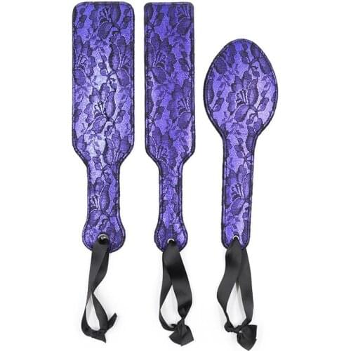 Short Plush Pattern Hand Shot Increase Thicker Bondage For Women Toys Fun Beat Wooden Paddle