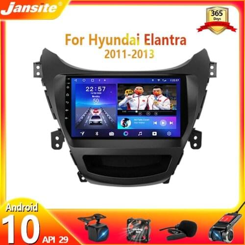 JMCQ 8-Core Carplay Car Radio For Hyundai Elantra 2014-2016 Multimidia Video Player 2 din 4G Wifi Android 9.0 4+64G Split Screen