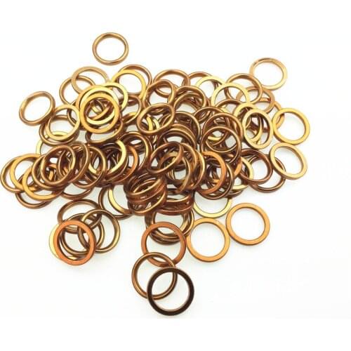Motorcycle Exhaust Fittings Motorcycle Sealing O-ring Fittings 90pcs