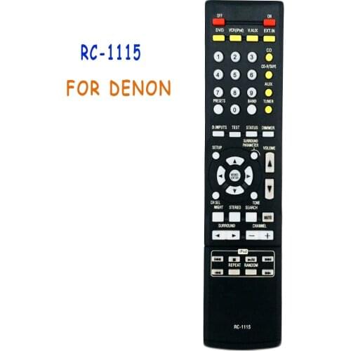 New Remote Control For DENON RC-1115 AVR-390 AVR930 AVR-391 AV Receiver AVR-590 AVR-1610 AVR-1604 AVR-886S AVR-1 Controle Remoto