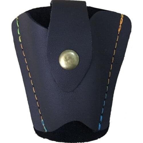 Hunting PU Leather Catapult Slingshot Bag Pouch Polyster Basic