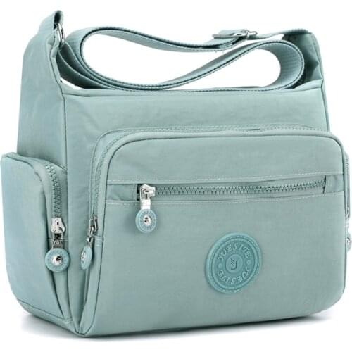Multi pockets high quality bag waterproof nylon Womens bags 2020 large capacity casual female shoulder bag Small Bags ladies