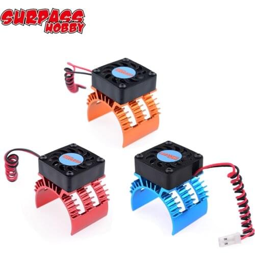 SURPASS HOBBY Motor Cooling Fan Heatsink 36mm Diameter for 1/10 Scale RC Car 3650 Brushless-Motor 144001 JLB Cheetah A959B A979