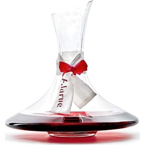 YUEWO Decanter Hand Blown Lead Free Crystal Glass Wine Decanter Wine Carafe Wine Decanters and Carafes Red Wine Decanter