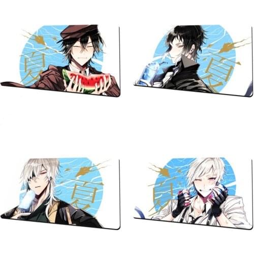 1pcs Japan Cartoon Nakahara Chuya Anime Bungou Stray Dogs Mouse Keyboard Pad Gaming Mat Cosplay Prop Decor for Boy Girl Gift