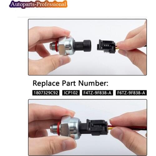 1807329 New Injection Control Pressure ICP Sensor For Navistar T444E Ford Diesel Powerstroke Power Stroke 7.3 7.3L 1997-2003