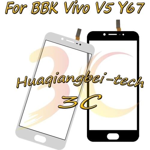 5.5'' Black / White New For BBK Vivo V5 1601 / Vivo Y67 Touch Screen Digitizer Glass Lens 100% Tested With Tracking Number