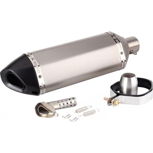 ATV For Most Scooter Pit Dirt Bike ATV Slip-on 470mm 570mm Universal Motorcycle Exhaust Pipe Muffler GP Escape Moto System