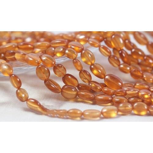 Orange Garnet baroque AAA for DIY jewelry making loose beads 40CM FPPJ wholesale nature gemstone