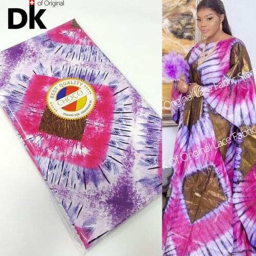 5 Yards Handmade Bzin Riche Gextczer 2021 Embossing Guinea Brocade Fabric High Quality Bazin Riche Priting Latest Bride Dresses