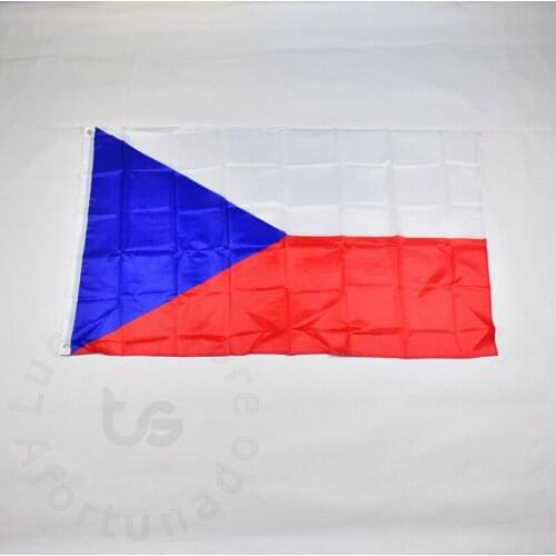 Czech 90*150cm flag Banner Hanging Czech National flag for meet,Parade,party.Hanging,decoration