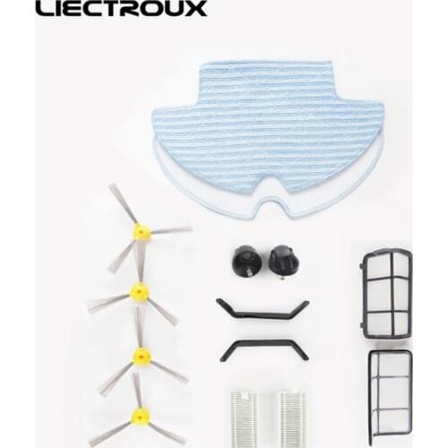 For Q8000,Q7000)Spare part for Robot Vacuum Cleaner.Including Side Brush,HEPA filte ,Primary filter,Front wheel,rubber band,Mop