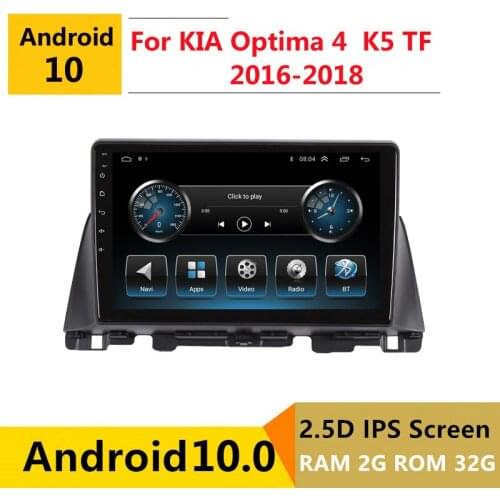 2G RAM Android car stereo for Kia Optima 4 K5 TF 2016 2017 2018 radio navigation GPS Multimedia Player headunit