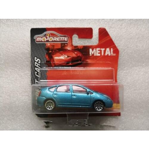 Majorette car 1/64 Toyota PRIUS gasoline-electric hybrid is out of print rare Collection of die-casting simulation metal model
