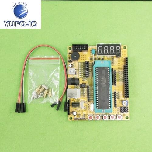 Free Ship 2pcs (ZK-1)51/AVR Single Chip Microcomputer Minimum System Board/USB Downloader/Development/Tutorial