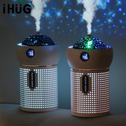 630ml Wireless Air Humidifier Aroma Diffuser 2000mAh Battery Rechargeable Umidificador Portable Essential Oil Humidificador Home