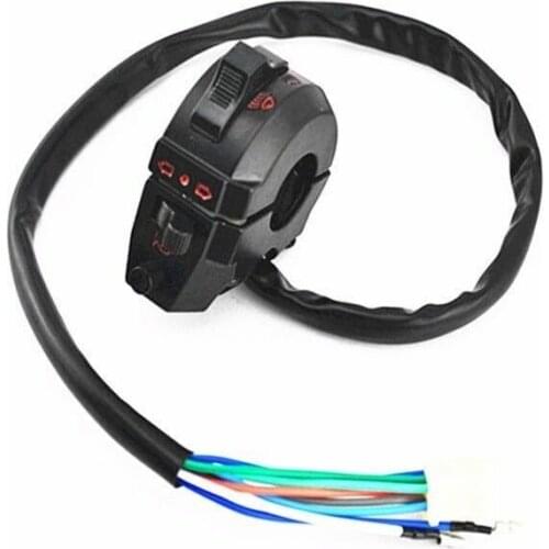 Dual Sport Control Left Switch Light Turn Signal Horn Motorcycle Dirt Dike ATV