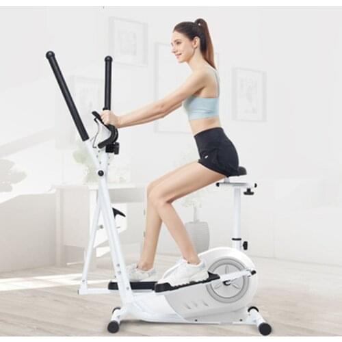Elliptical machine multifunctional small household stepping exercise magnetron exercise bike multifunctional training equipment