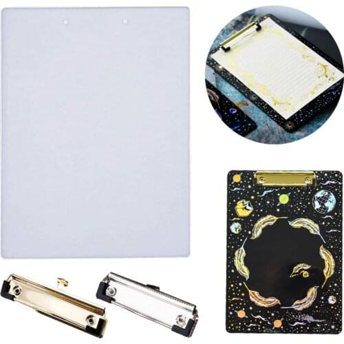 DIY Resin Epoxy Drop Size Model Folder Mold Metal Clip Accessories Letter Splint Silicone Mold Multi-purpose Cushion Handcrafts