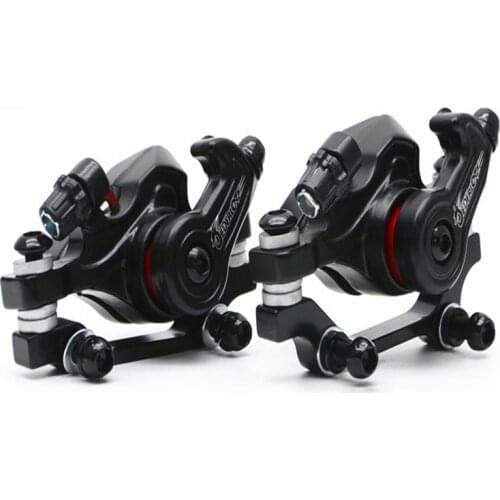 Aluminum Alloy MTB Bicycle Disc Brake Mountain folding Bike Mechanical Caliper Front & Rear Disc Brakes Cycling Double Brake