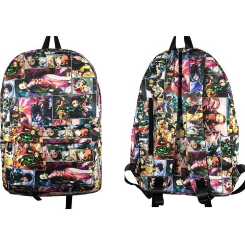 IVYYE Kimetsu no Yaiba Fashion Backpacks Rucksacks Cartoon Backpack Casual Student Schoolbags travel Knapsack Unisex New