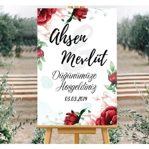 Personalized Flip Forex Welcome Board-Rose Model 332069621