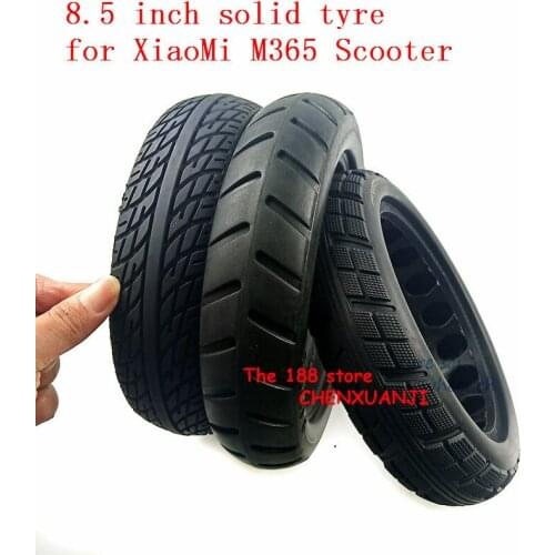 For Xiaomi Mijia M365 Electric Scooter Skateboard Hollow Non-Pneumatic Solid Tyres Damping Tires For Front Rear Wheel Durable