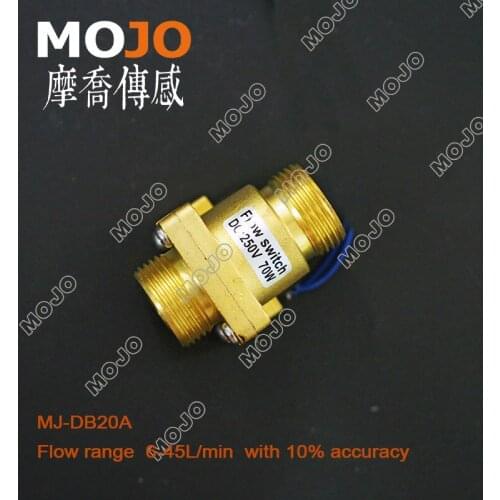 2020 MJ-DB20A G3/4 diameter 6"Paddle type Copper Brass flow switch water