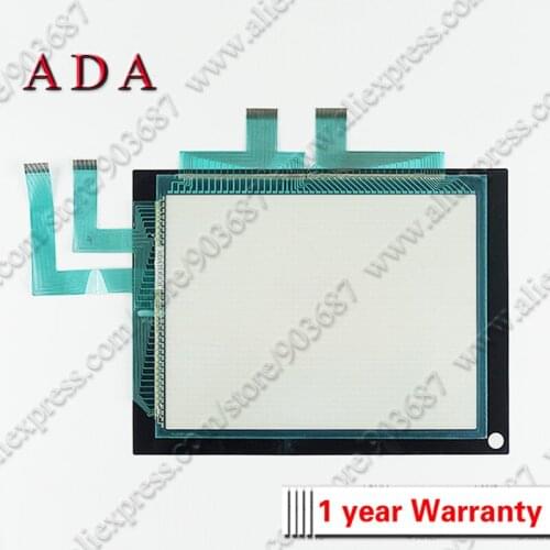 Touch Screen Panel Glass Digitizer for Mitsubishi A985GOT-TBA-V A985GOT-TBD-V Touchscreen with Front Overlay Protective Film