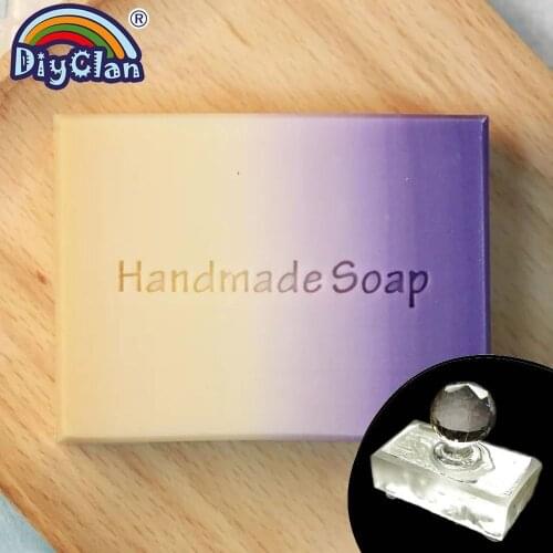 Handmade Soap Stamp Transparent Diy Natural Soap Production Chapter Butterfly Acrylic Chapter Custom Crafts Tools