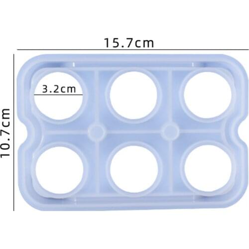 Egg Storage Rack Silicone Mold Eggs Organizer Holder Making Tool Gifts