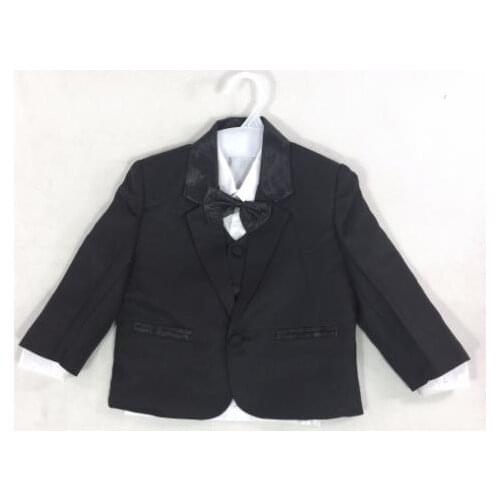 2019 Formal baby boy clothing sets wedding suit party baptism christmas baby body suits wear wedding suits for boy 5pcs