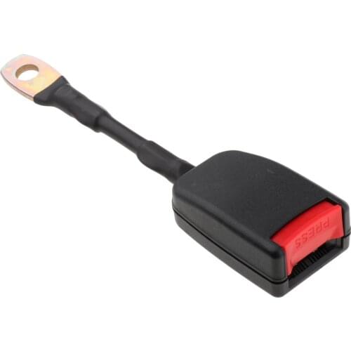 Universal Car Seat Belt Buckle Ends Adapter Socket Connector Clip Camlock