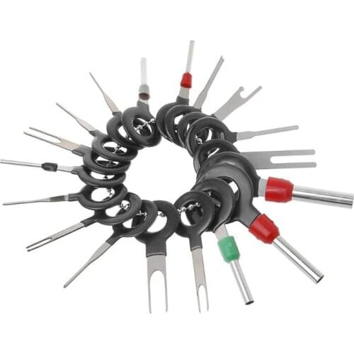 18pcs Auto Car Plug Circuit Board Wire Harness Connector Crimp Pin Terminal Remove Tool Jy22 19 dropship