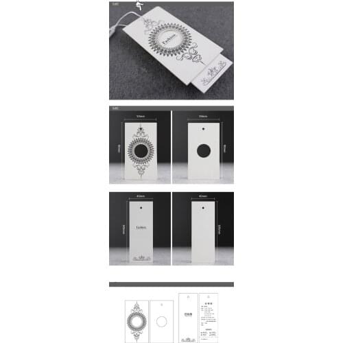 2016 Custom hang tags/ printed paper swing tag/Trademark manufacture/Labels for clothes personized logo Custom Printting kk88