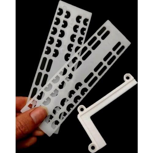 80PCS Wholesale New Professtional Apis Mellifera Anti Queen Fly Escape Plastic Anti Stealing Bee Bar Beekeeping Tools Supplies